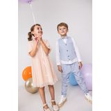 Noppies Vest Mersin - Blue Melange - Maat 74