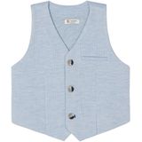 Noppies Vest Mersin - Blue Melange - Maat 74