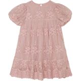 Noppies kids korte jurk roze