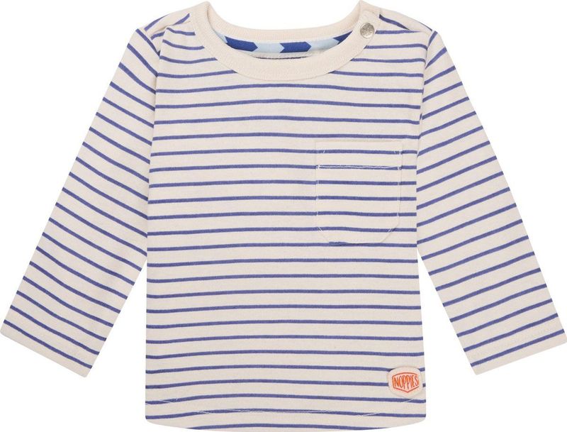 Osburn - Longsleeve T-shirt - Gestreept - Katoen - GRS-gecertificeerd