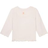 Noppies T-shirt met lange mouwen voor babymeisjes en meisjes, Whisper White - P198, 50 cm