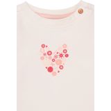 Noppies T-shirt met lange mouwen voor babymeisjes en meisjes, Whisper White - P198, 50 cm