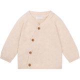 Noppies Baby Unisex Cardigan Owasso lange mouwen gebreide jas, Havermout - P611, 50 cm