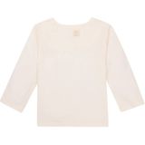 Noppies Unisex Baby Tee Omro T-shirt met lange mouwen, Whisper White - P198, 50 cm