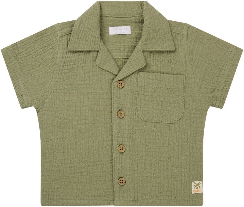 Orizaba - Korte Mouwen T-shirt - Blauw - Katoen - GOTS-gecertificeerd