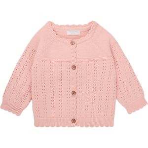 Noppies - Matheny - Vest - Roze - GOTS-gecertificeerd