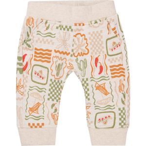 Broek - Tropische Print - GOTS-gecertificeerd - Comfortabele Pasvorm