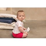 Noppies - Ojai - T-shirt - Wit - Katoen - Lange Mouwen