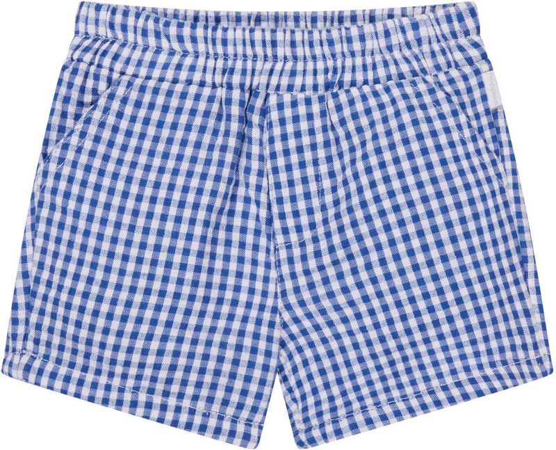 Korte Broek - Blokjespatroon - Zomer - GOTS-gecertificeerd - Comfortabele Pasvorm