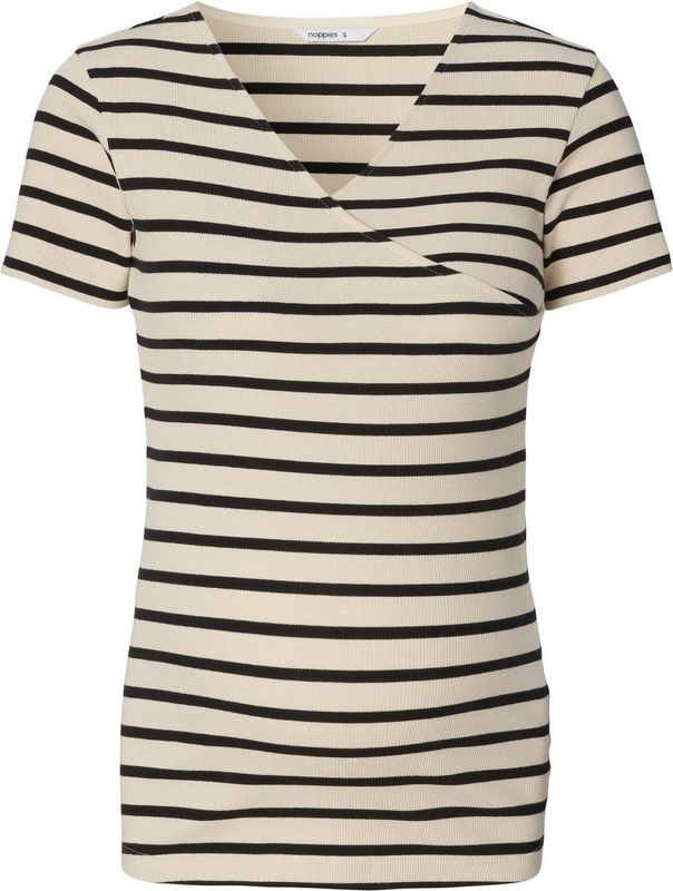 Noppies - zwangerschaps- en voedings top - Beige - Katoen