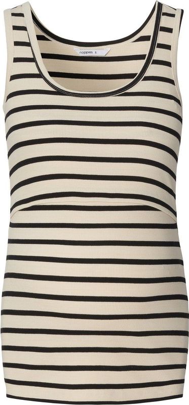 Noppies - zwangerschaps- en voedings top - Beige - Katoen