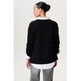 Trui - Effen - Katoen - Lange Mouw - Normale Pasvorm - GOTS