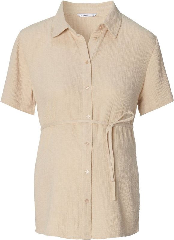 Noppies - Pepep - Blouse - Katoen - Korte Mouwen - Knoopsluiting