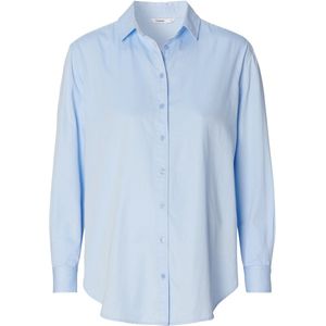 Noppies Maternity - Zwangerschaps- en Voedings Blouse - Blauw - Katoen