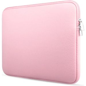 Laptophoes - Laptop sleeve 14 inch - Laptoptas geschikt voor Macbook, Laptop en Chromebook - Roze