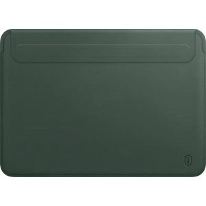 WIWU Skin Pro II - MacBook Sleeve - 12 inch - PU leer - Groen