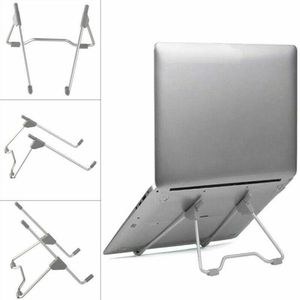 Universele Verstelbare & Opvouwbare Laptop Standaard Aluminium Stand - Zilver