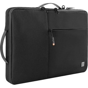 WIWU - Laptop Sleeve - 13.3 inch - Alpha Double Layer - Waterafstotend - Laptop tas - Zwart