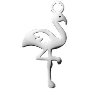 iXXXi - Flamingo - Bedel - Zilver - Stainless Steel