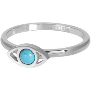 iXXXi - Vulring Lucky Eye - Zilver - Edelstaal - Turquoise Steen