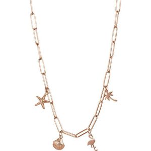 iXXXi Ketting Necklace with Charms Rosé 50 cm