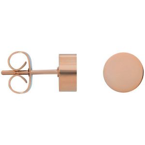 iXXXi Jewelry-Abstract Circle-Rosé goudkleurig-Dames Oorbellen