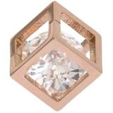 iXXXi Charm Hollow Cube Stone Rosé