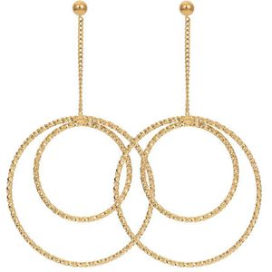 iXXXi Jewelry-Zen-Goudkleurig-Dames Oorbellen