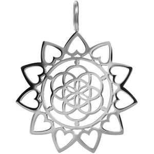 iXXXi Charm Pendant Mandala Zilver