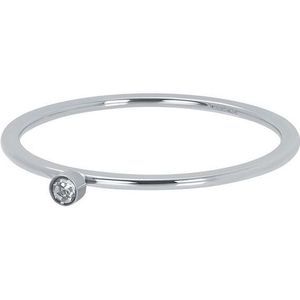 iXXXi Vulring 1 mm Zirconia 1 Stone Crystal Zilver