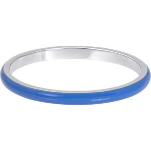iXXXi - Vulring Smooth - Blauw - Edelstaal - Breedte 2 mm