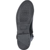 Nelson leren bikerboots zwart