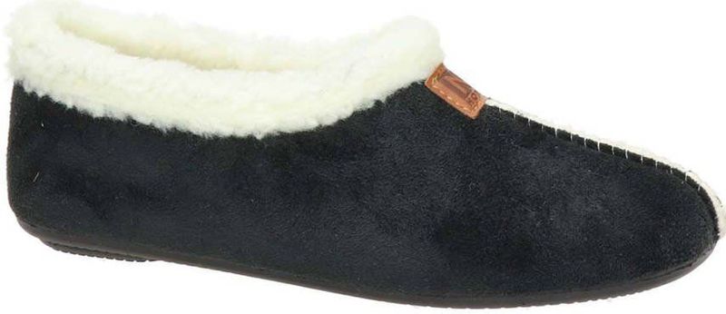 Nelson - Home - Pantoffels - Gevoerd met Imitatiewol - Flexibele Rubberen Zool
