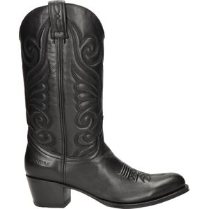 Sendra Debora dames cowboylaars - Zwart - Maat 39