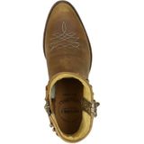 Sendra 14095 Debora Nubuck Cowboylaarzen Cognac