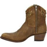 Sendra 14095 Debora Nubuck Cowboylaarzen Cognac