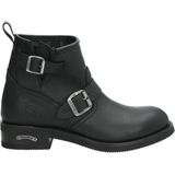 Sendra 2976 Carol leren bikerboots zwart