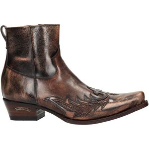 Sendra 12185 Mimo Leren Cowboylaarzen Donkerbruin