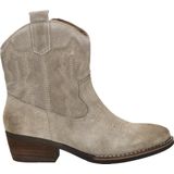 Nelson - Cowboylaars - Sand - Suède - Decoratieve Stiksels