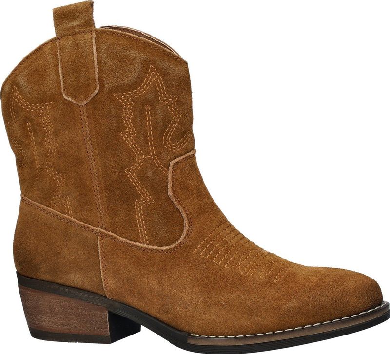 Nelson - Cowboylaars - Zwart - Suède