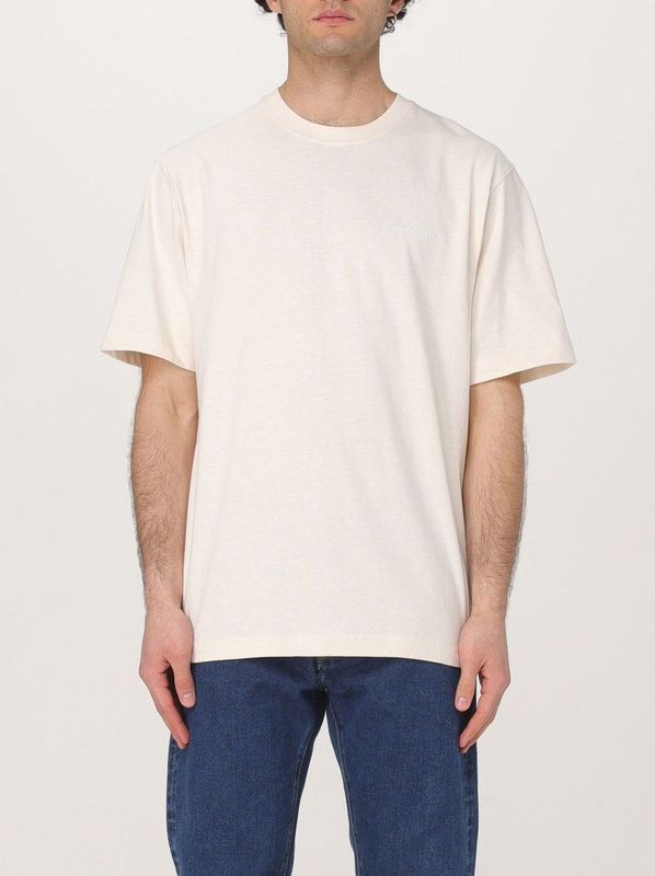 Daily Paper - Relaxed Fit T-shirt - Beige - Korte Mouwen