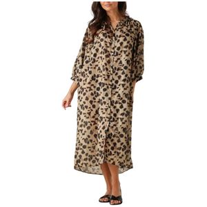 Knit-ted, Dames, Jurken, Veelkleurig, Maat: S