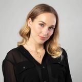 Lucardi Dames 14 Karaat geelgouden ketting V - Ketting - 14 Karaat Goud - Geelgoud - 45 cm