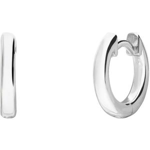 Zilveren oorringen 12mm