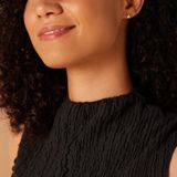 Lucardi - Oorbel - Geelgoud - 14 Karaat Goud - Per Stuk