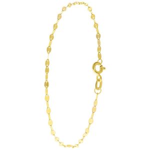 Lucardi - Dames Armband - Geelgoud - 9 Karaat - Fantasie Schakels