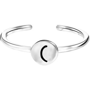 Lucardi - Ring - Zilver - 925 Sterling Zilver