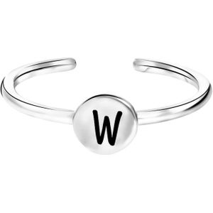 Lucardi - Ring - Zilver - 925 Sterling Zilver