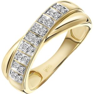 Lucardi - Ringe 585 Gold - goldfarbig 1 ct Damen (543.99 € / 1 ct)
