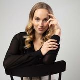 Lucardi Dames Ring - 3 Zirkonia Stenen - 14 Karaat Geelgoud